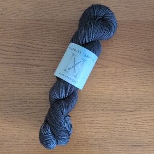 Skein Of Black Hand Dyed Yarn DK Weight